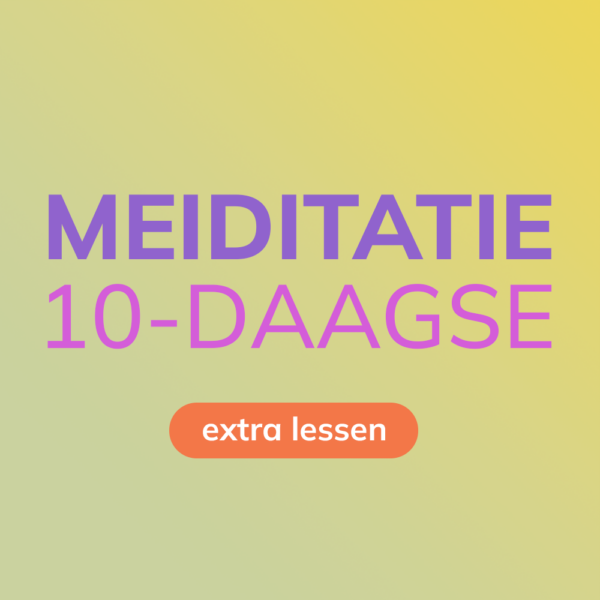 12 extra lessen en 5 extra ademsessies bij MEIDITATIE pakket