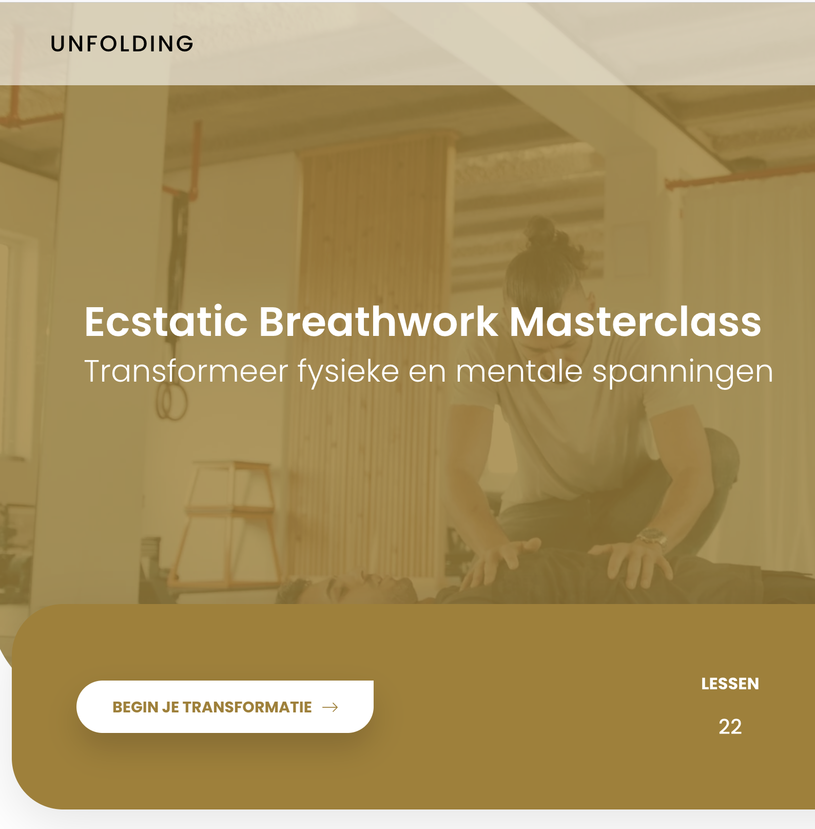 Ecstatic Breathwork Masterclass - Thomas Vyncke