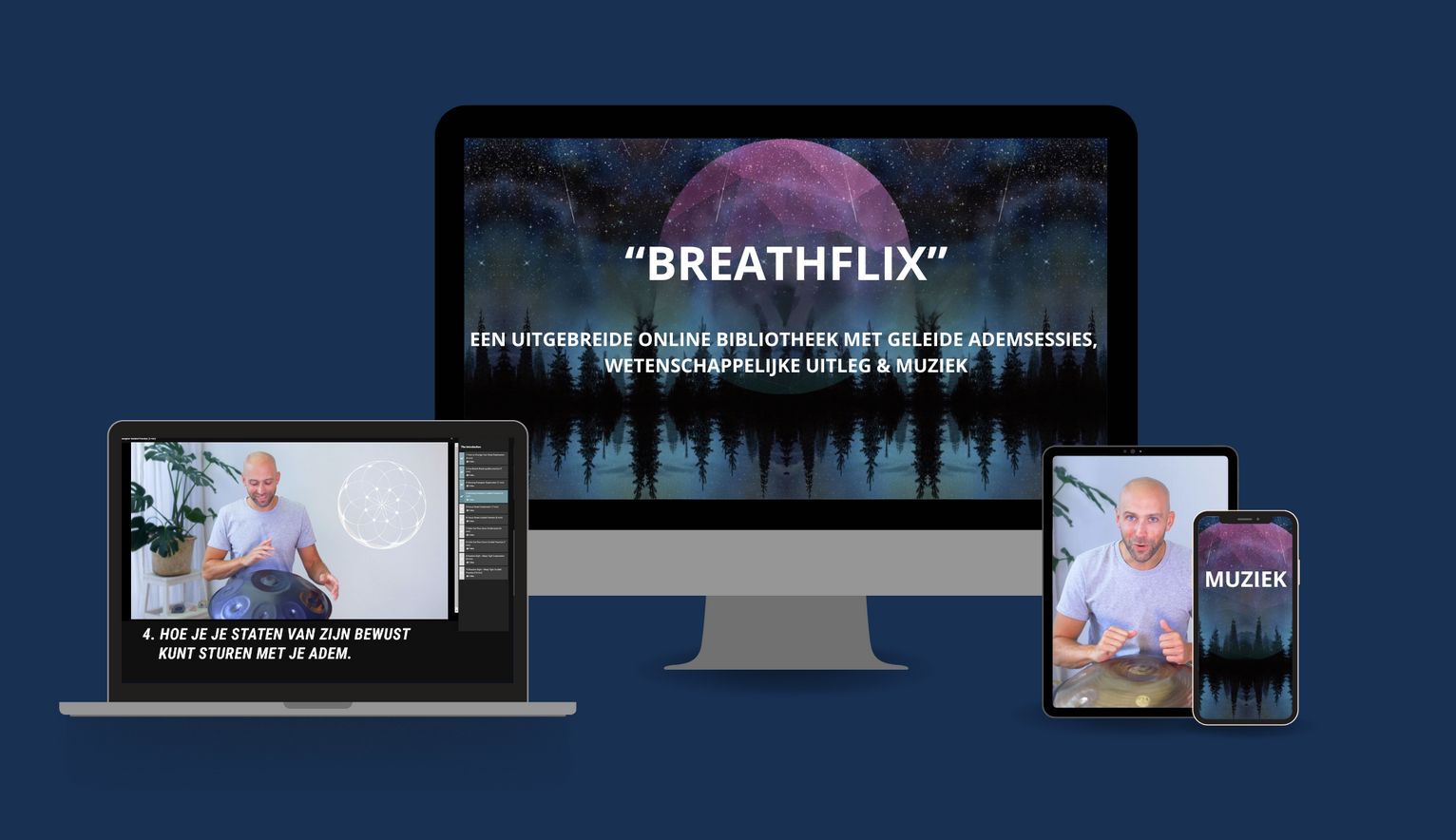 Breathflix – Jouw Online Breathwork Membership - Kasper van der Meulen - Afbeelding 2
